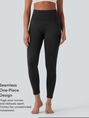 HALARA OneForm Seamless Flow High Waisted Tummy Control Butt Lifting Leggings M